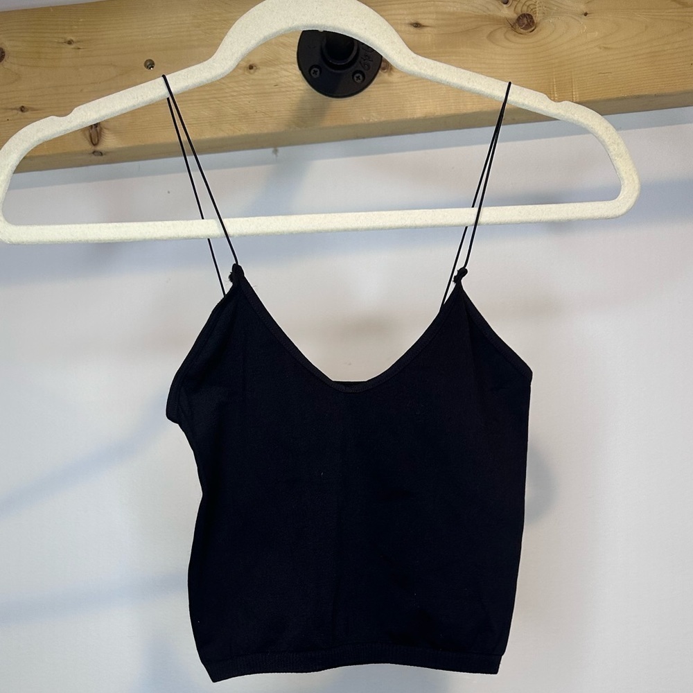 FREE PEOPLE- Brami Tank in Black XS/S - Picture 4 of 6